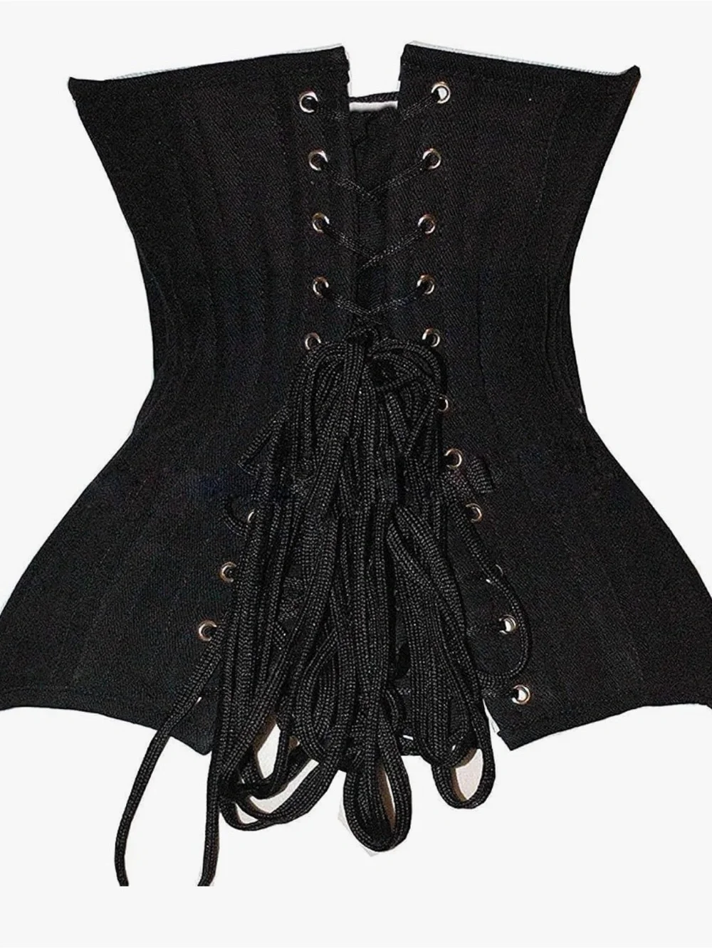Women's Black Underbust Waist Training Corset